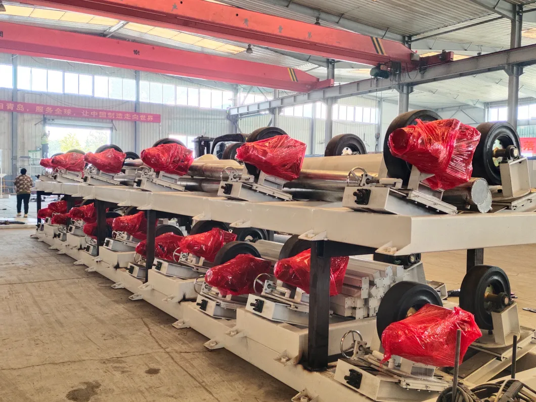 Blasting Deruster For Steel Pipe And Coated Pipe And Internal Fbe Coating Line 7