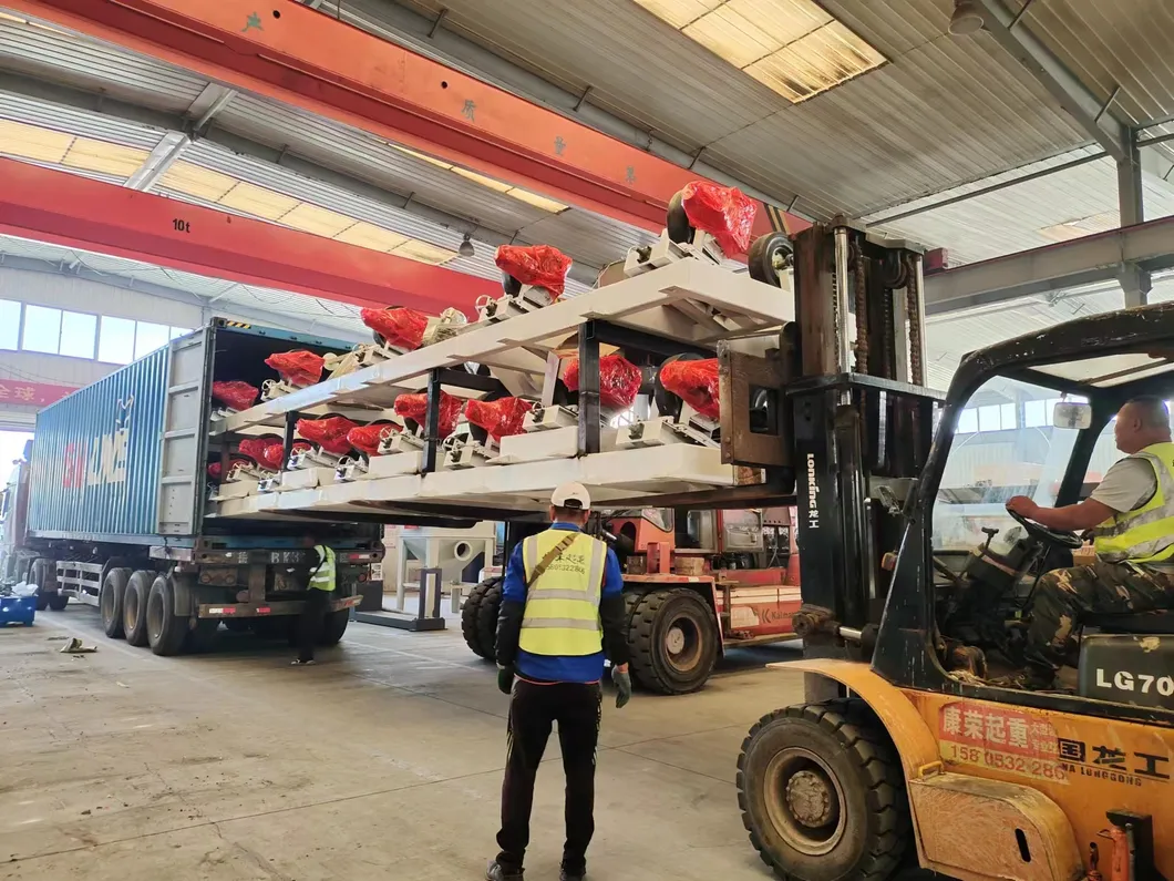 Blasting Deruster For Steel Pipe And Coated Pipe And Internal Fbe Coating Line 8