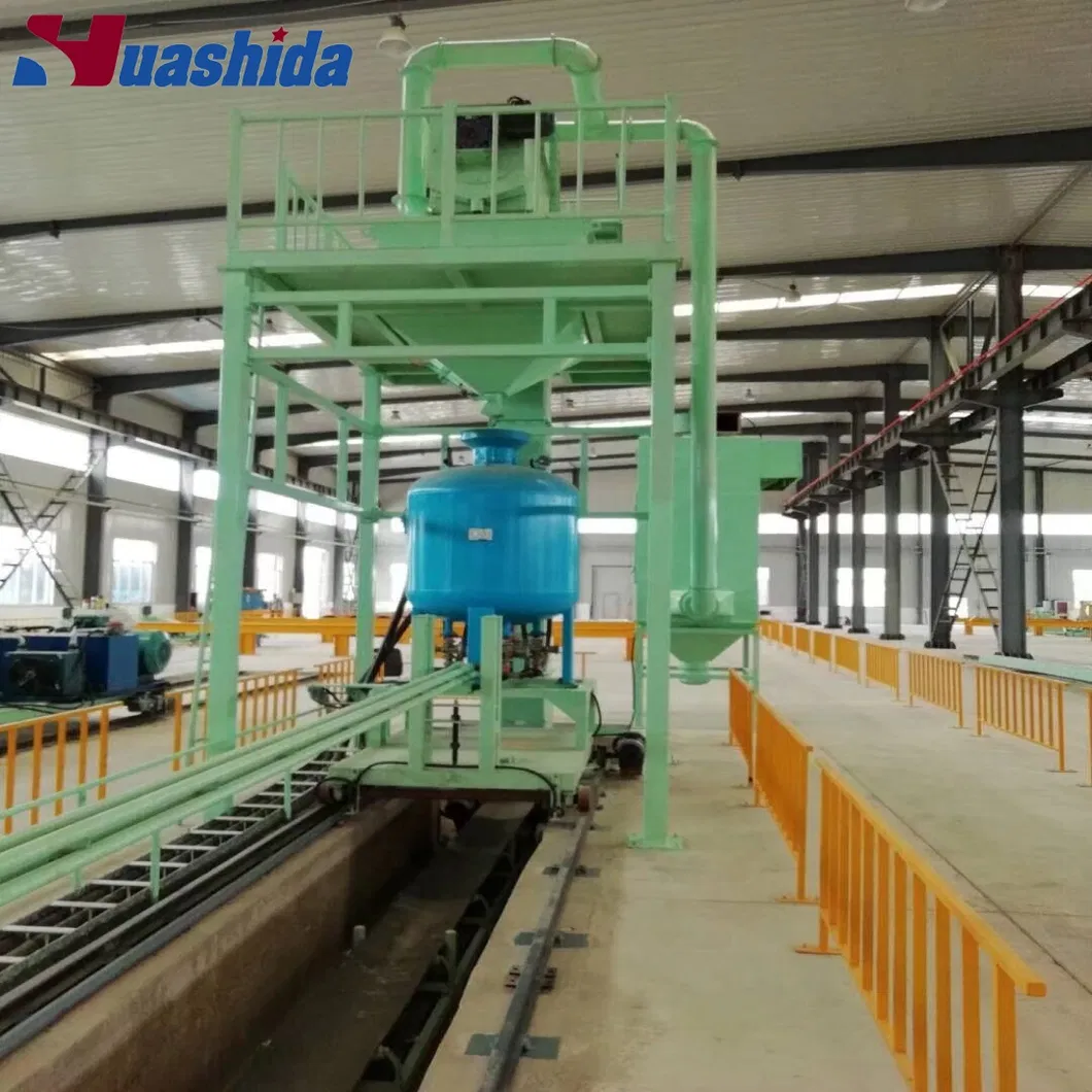 Steel Pipe Inner Wall Sand Blasting Rust Removal Production Line 1