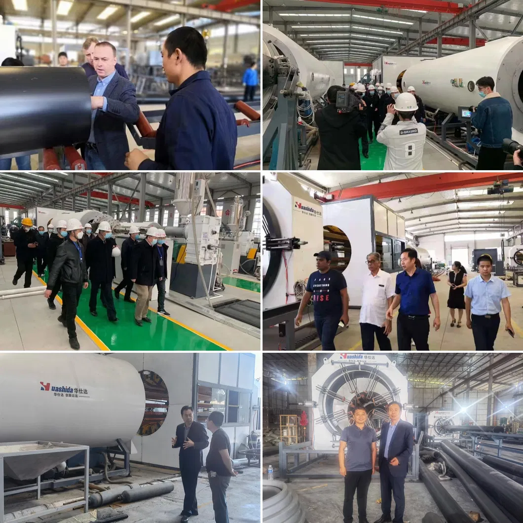 PE Series Pre-Insulated Pipe Extrusion Line with Vacuum Calibration 1