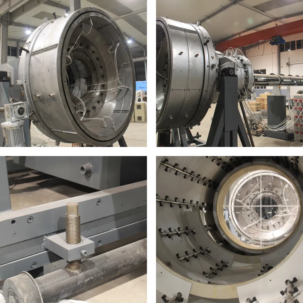 PE Jacket Pipe Production Line for PUF Pre-Insulated Heating Pipes 1