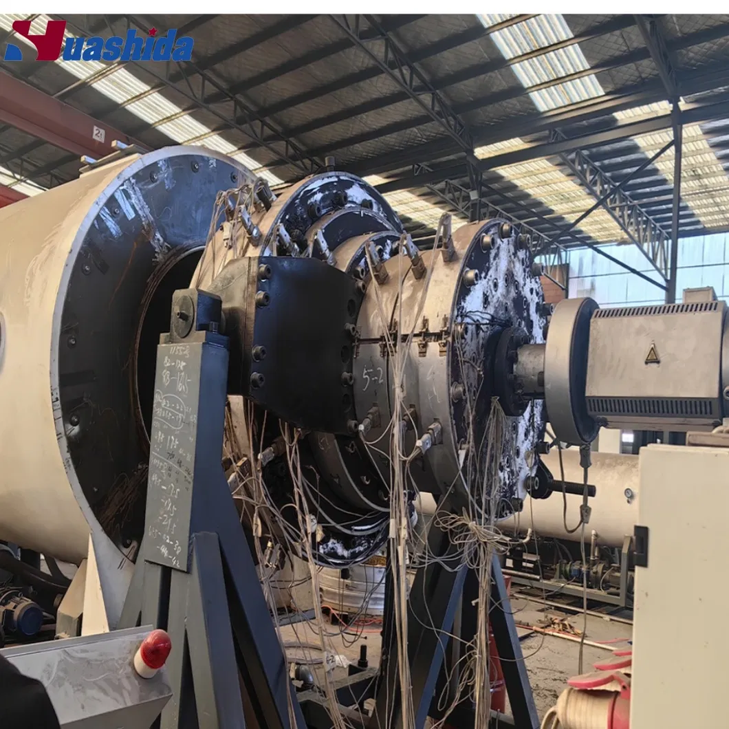 HDPE Outer Casing Protection Pipe Pre-Insulated Pipe Manufacturing Machinery for District Heating 3