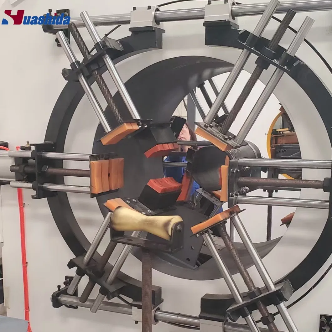Plastic PE HDPE Insulation Pipe Extrusion Machinery for Supplying Hot Water/Oil Pipeline 4