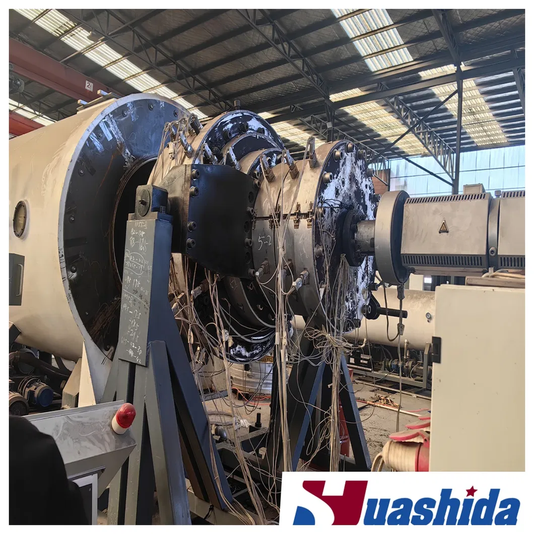 Plastic PE HDPE Insulation Pipe Extrusion Machinery for Supplying Hot Water/Oil Pipeline 1