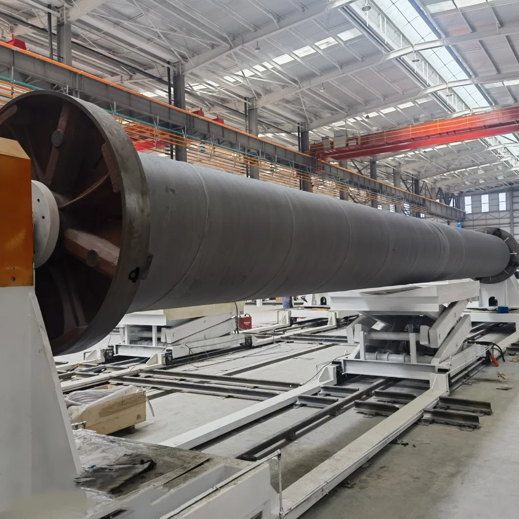 Polyurethane Spray Foam Preinsulated Pipe Production Line 30-100mm 5