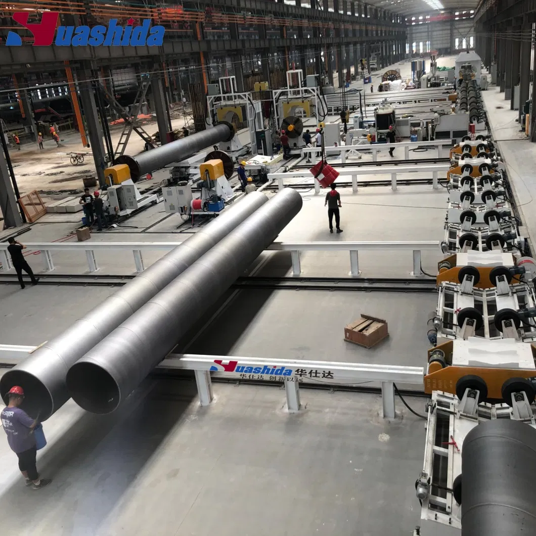 Polyurethane Spray Foam Preinsulated Pipe Production Line 30-100mm 6