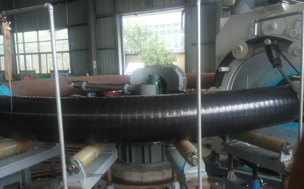 3PE Coating Steel Elbow Pipe Production Line 426-820mm Dia 5