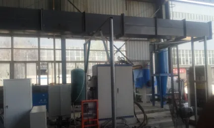 3PE Coating Steel Elbow Pipe Production Line 426-820mm Dia 4