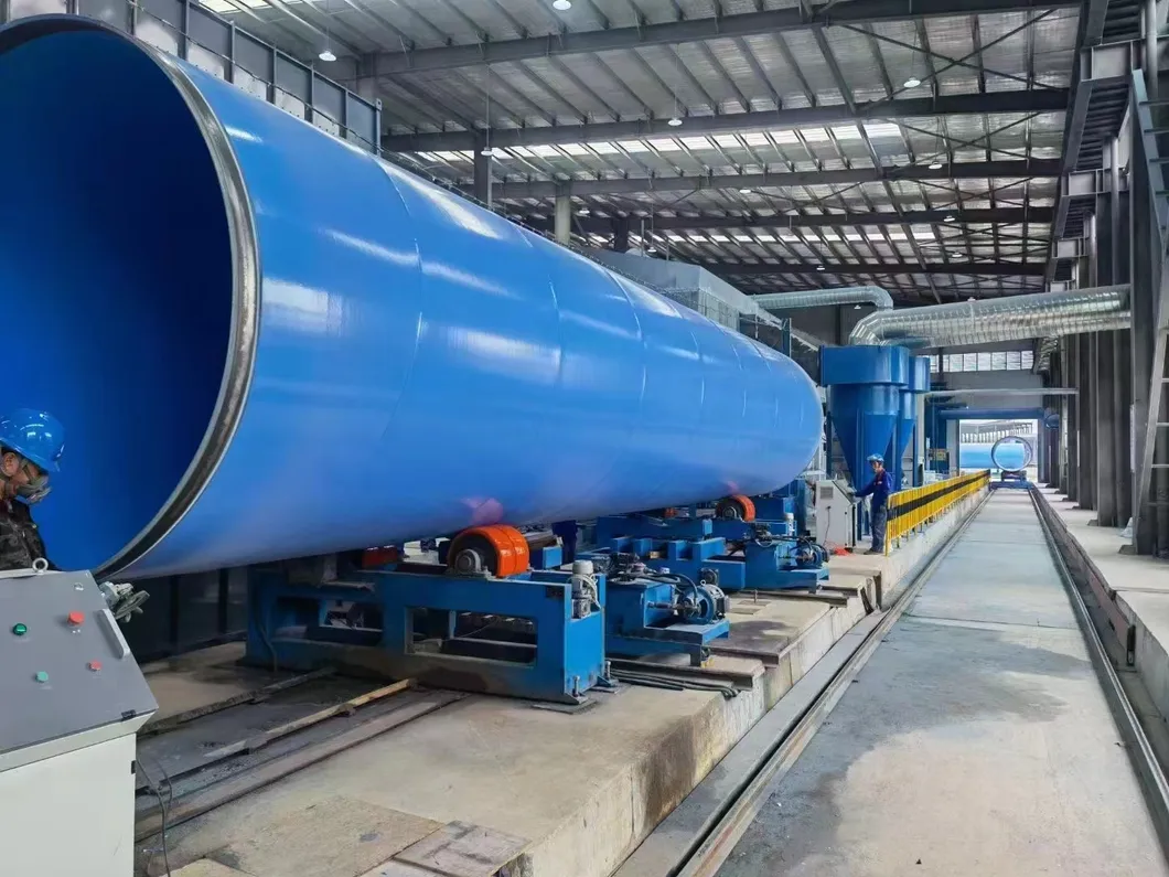 FBE Coating Machinery for Steel Pipe 159-4200mm with PLC Control 1