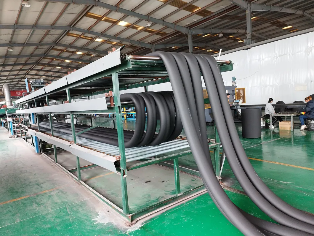 Automatic NBR EPDM Rubber Foam Insulation Pipe Production Line 1000-1500mm 3