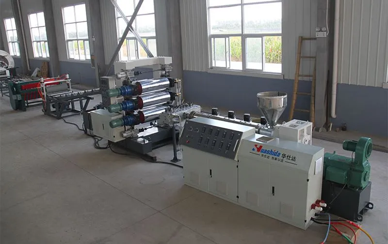Single-Screw PE PP PVC Sheet Extruder Machine 250-800 kg/h 0