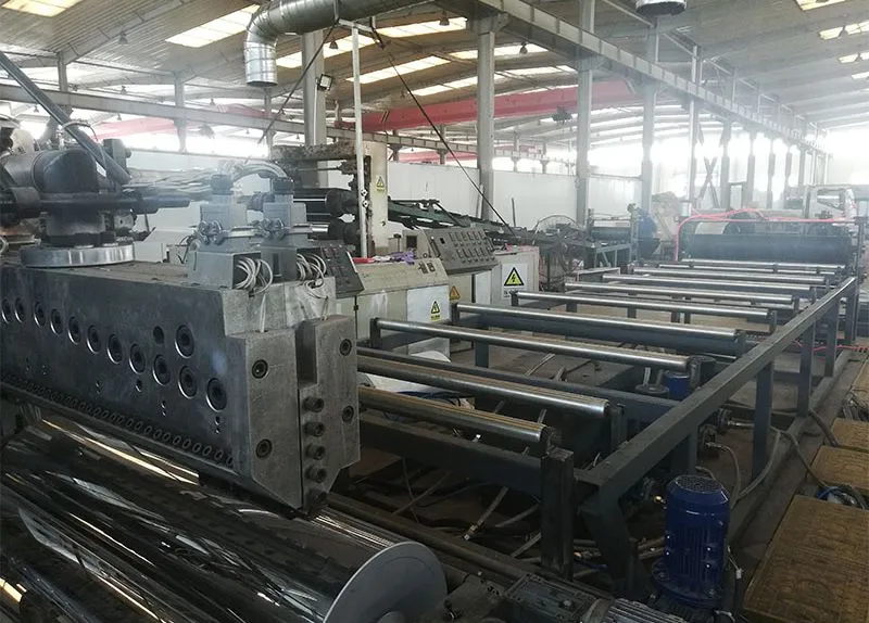 PE/PP/PVC 자동 플라스틱 시트 extruder 제조 기계 1