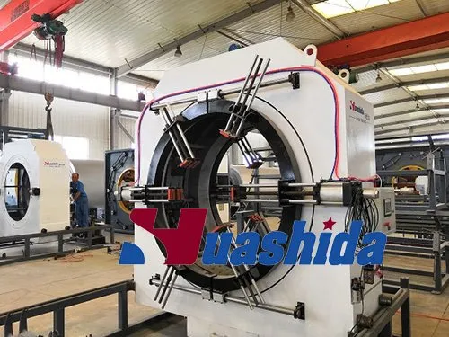 HDPE Jacket Pipe Extrusion Line with Technical Service Free Training Vacuum Water Spraying Cooling and High Strength for Pre-Insulated Pipe Production 3