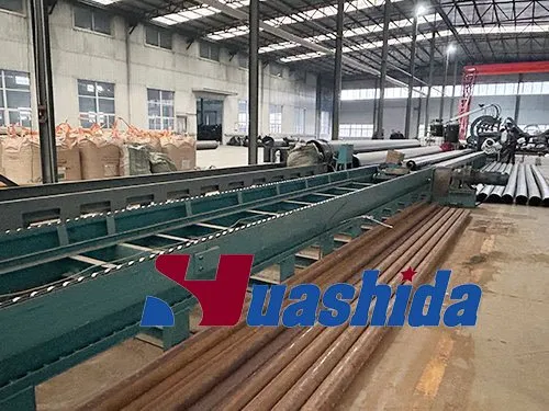 HDPE Jacket Pipe Extrusion Line with Technical Service Free Training Vacuum Water Spraying Cooling and High Strength for Pre-Insulated Pipe Production 6