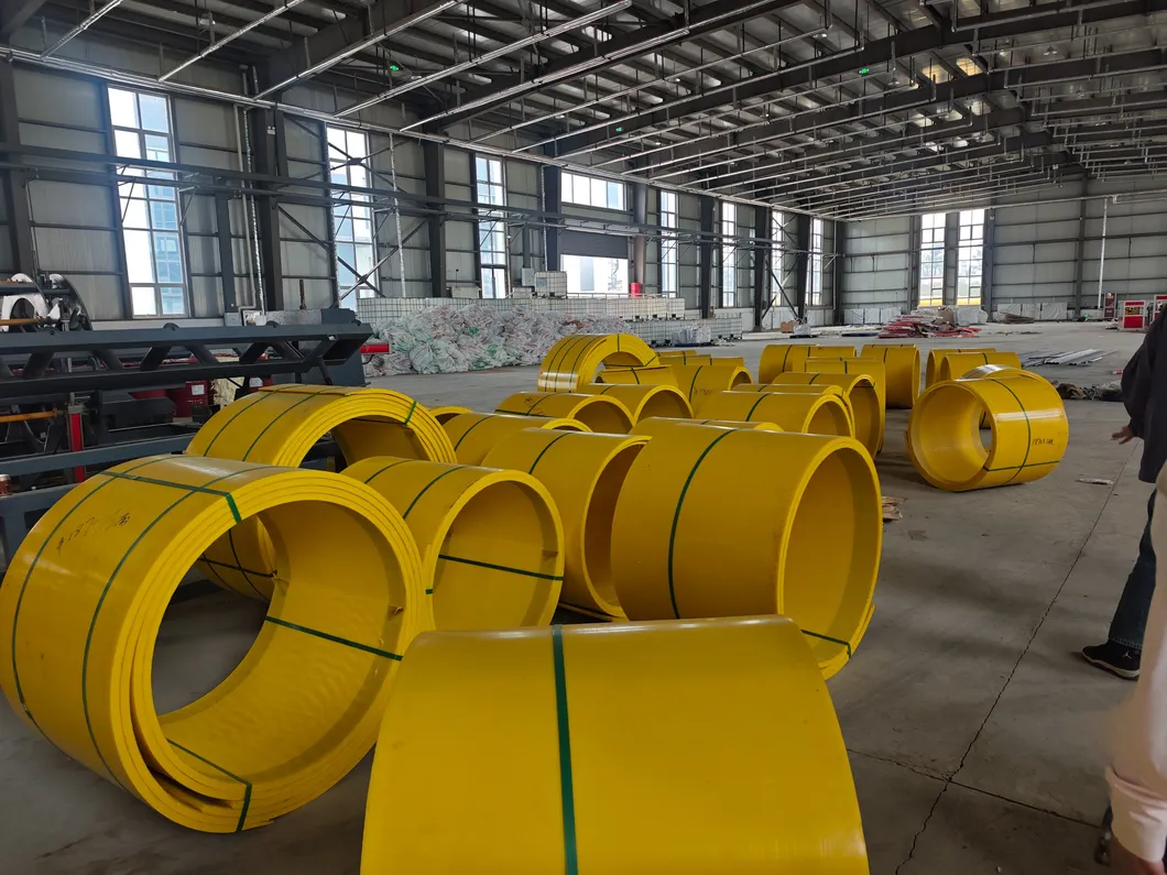 HDPE Electrofusion Tape Joint Fittings for 200-2200mm Pipe Range with Welding Connection and HDPE Material 4