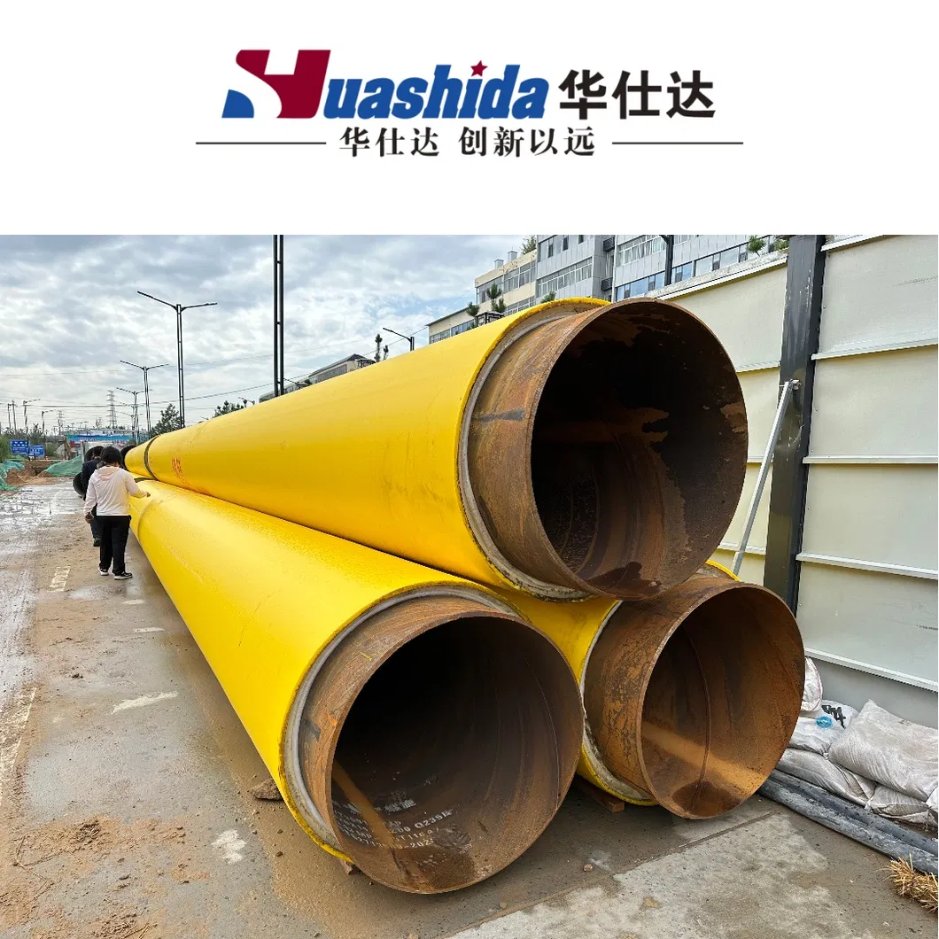 Pre-Insulated Pipe Production Line with Customizable HDPE Jacket Pipe Color Smooth Inner and Outer Walls and Excellent Mechanical Properties 1