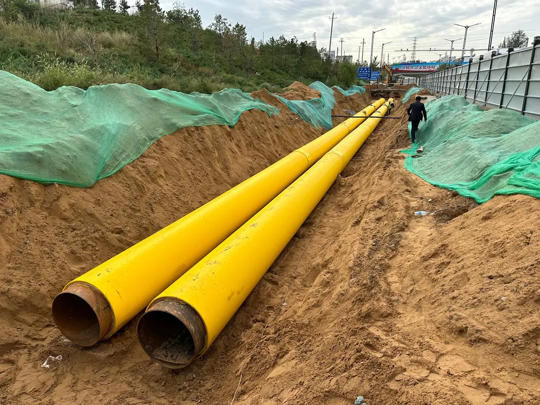 High-Efficiency Computerized Customized Pre-Insulated Pipe Production Line for HDPE Pipejackets 2