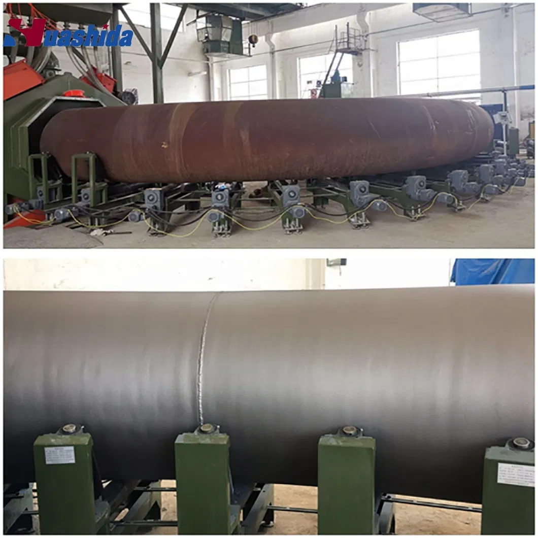 3LPE Coating Line with 5D-8D Elbow Angle 15-90 Degrees Bending Angle and 8-12mm Wall Thickness for Oil Gas Water Pipelines 6