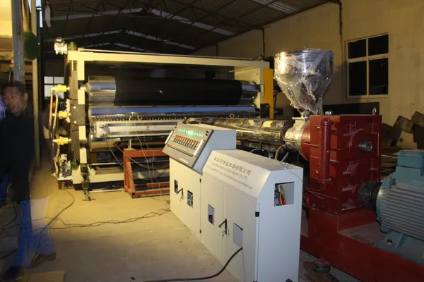 Geomembrane Extrusion Line for Landfills and Water Treatment with SJ120/33 and SJ200/33 Models up to 8000mm Width 8