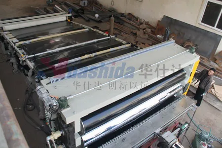 Industrial-Grade Geomembrane Sheet Extrusion Line with 8000mm Maximum Film Width and 0.1-3.0mm Thickness Range 1