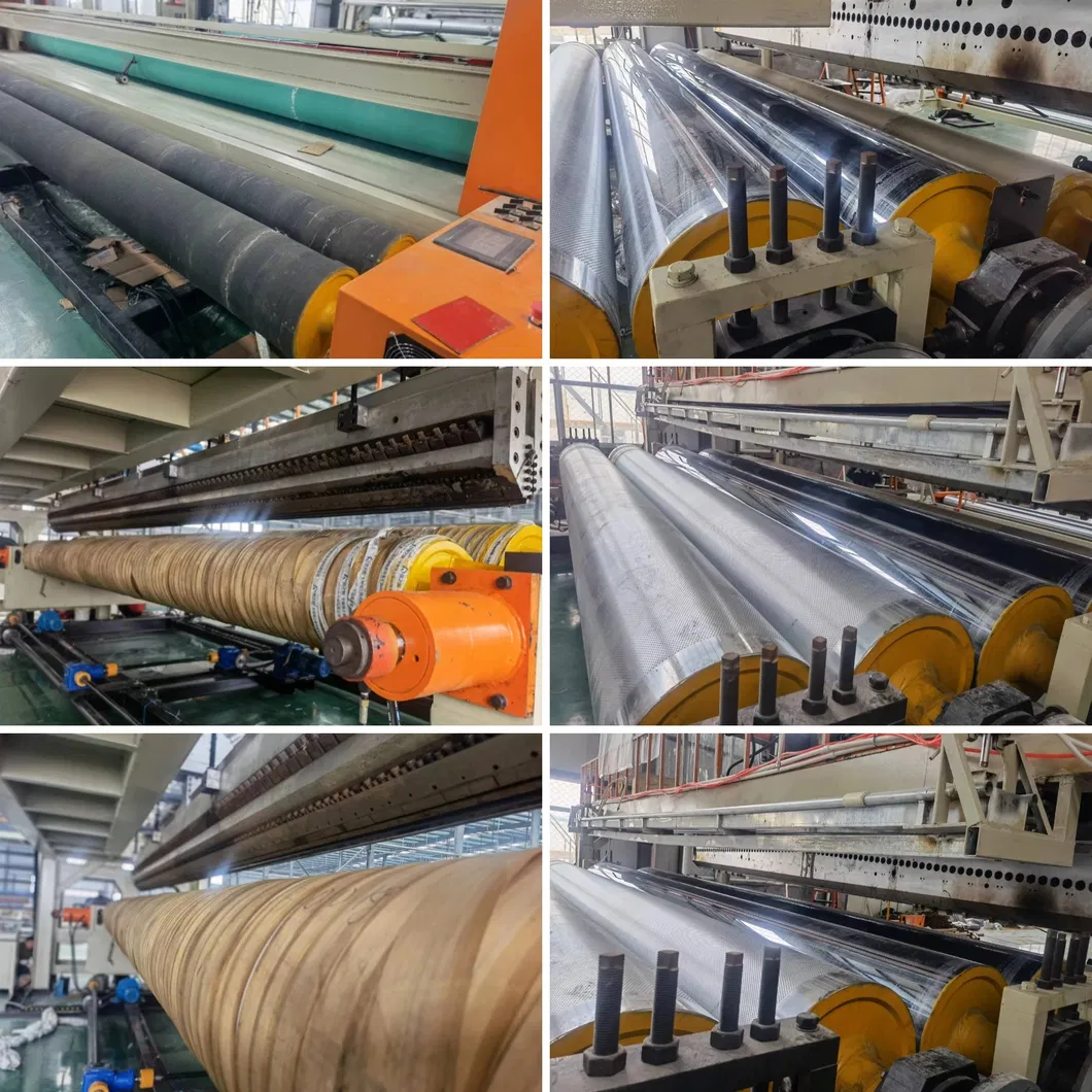8000mm Wide PE/PP/PET/PVC/EVA Geomembrane Extrusion Line for 0.5-2.0mm Thickness Waterproof Sheets 1