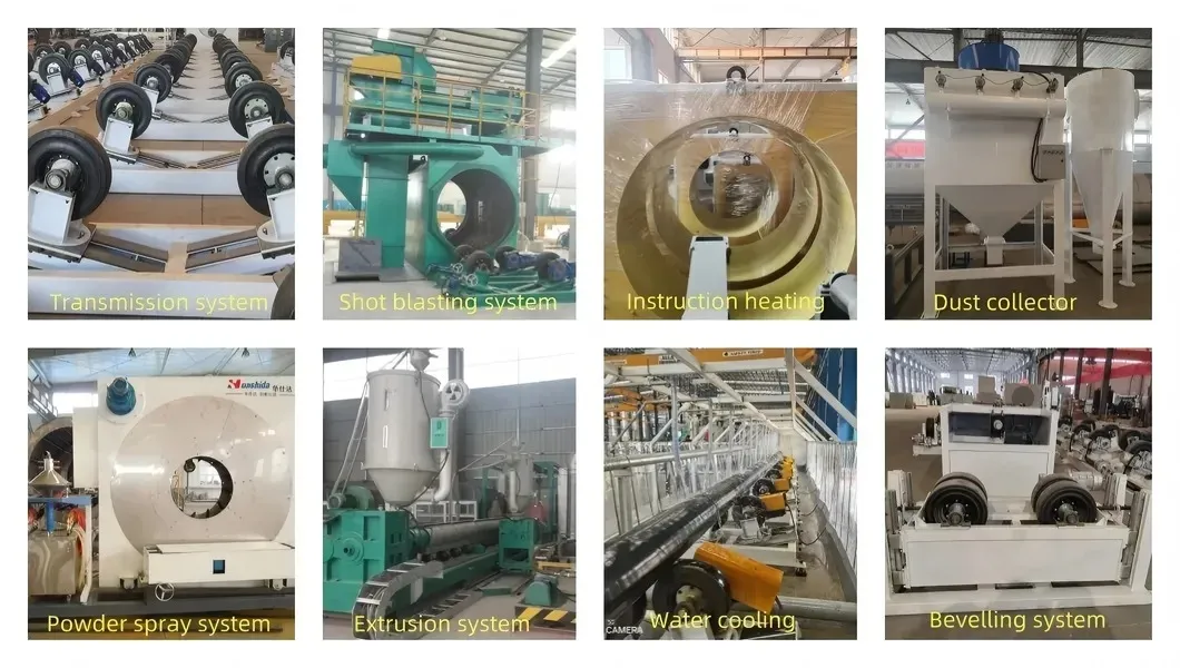 Automated 3LPE Coating Pipe Production Line with Uniform Coating Quality and Long-Term Corrosion Resistance 4