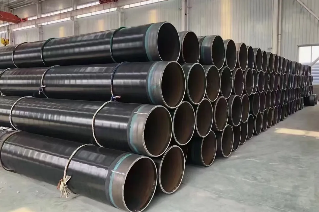 3LPE Coating Machine for Steel Pipe with SA2.5 Derusting and Internal Anti-Corrosion 0