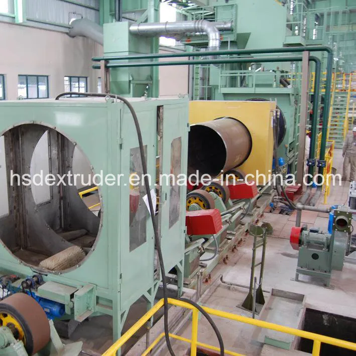 3LPE Coating Pipe Production Line with Pipe dia. 57-3400mm Blasting >2.5A and PE Thickness 2-3mm for Anti-Corrosion 1