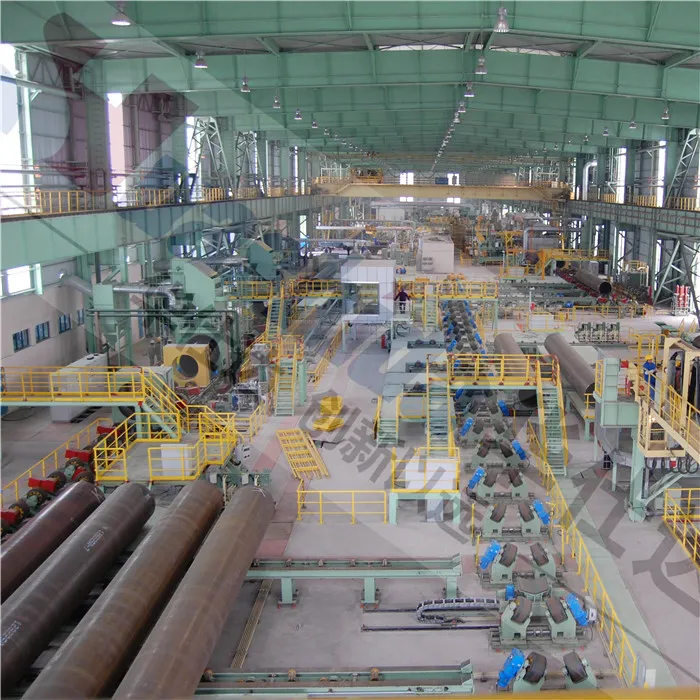 3LPE Coating Pipe Production Line with Pipe dia. 57-3400mm Blasting >2.5A and PE Thickness 2-3mm for Anti-Corrosion 0