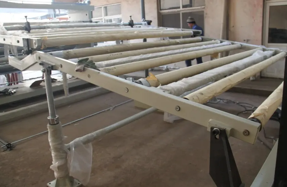 HDPE Geomembrane Extruder Machine with 8000mm Width and 0.1-3.0mm Thickness for PLC Controlled Waterproofing 3