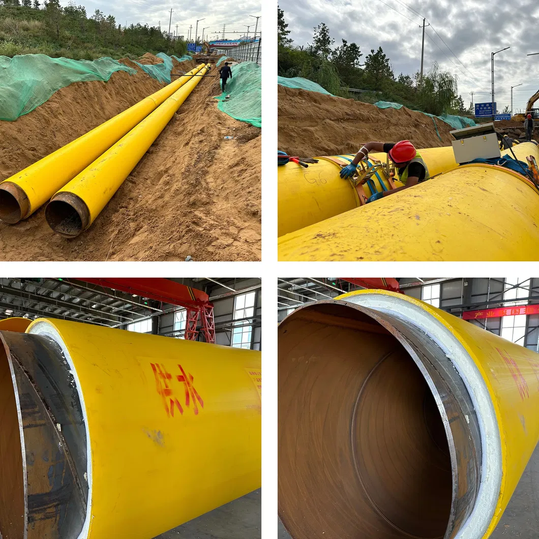 Pre-Insulated Pipe Production Line with 110-1680mm Diameter Range Siemens PLC and Single-Screw Extruder 0