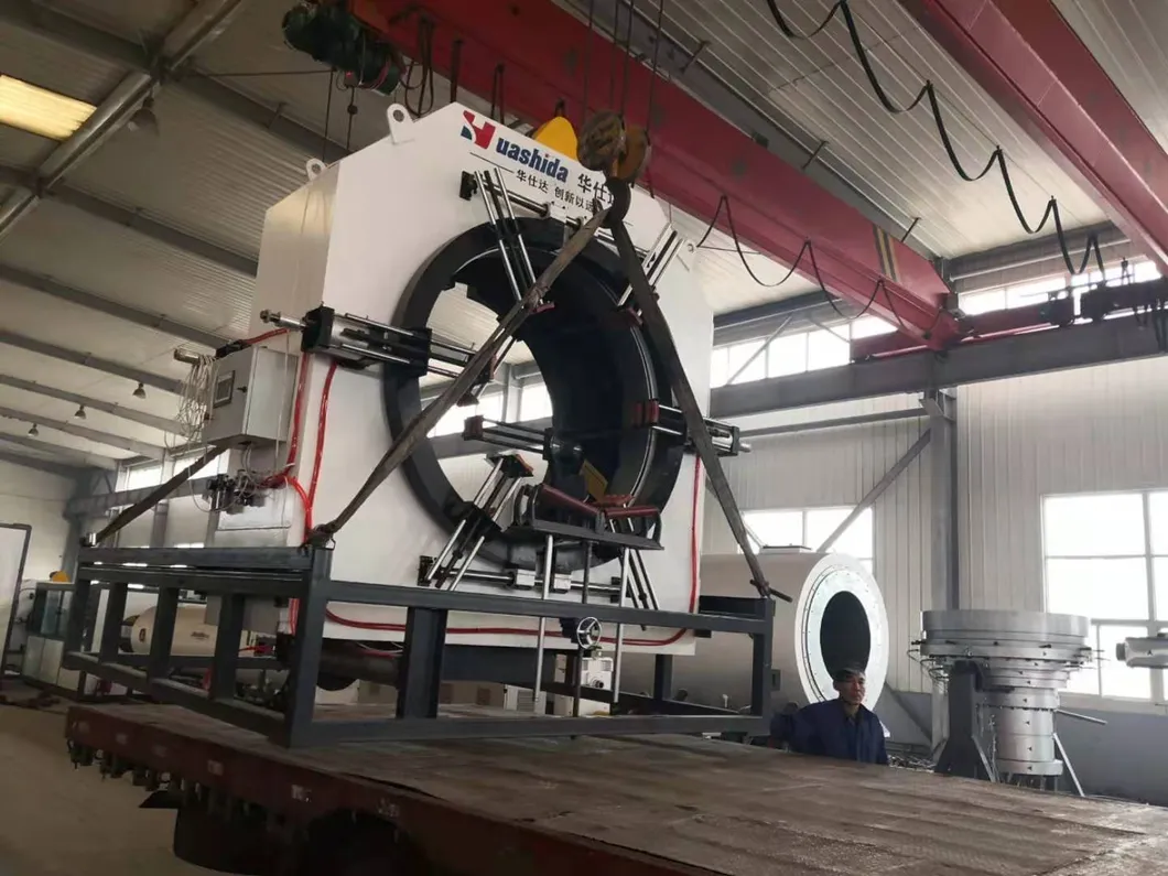 Pre-Insulated Pipe Production Line with 110-1680mm Diameter Range Siemens PLC and Single-Screw Extruder 6