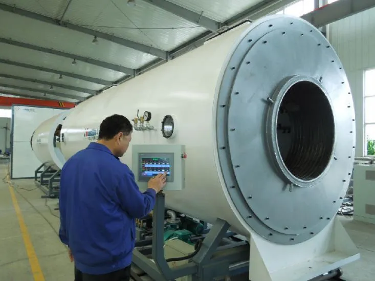 Energy Saving HDPE Jacket Pipe Extrusion System with Automatic Control and Stable Performance for Pre-Insulated Pipe Production 9