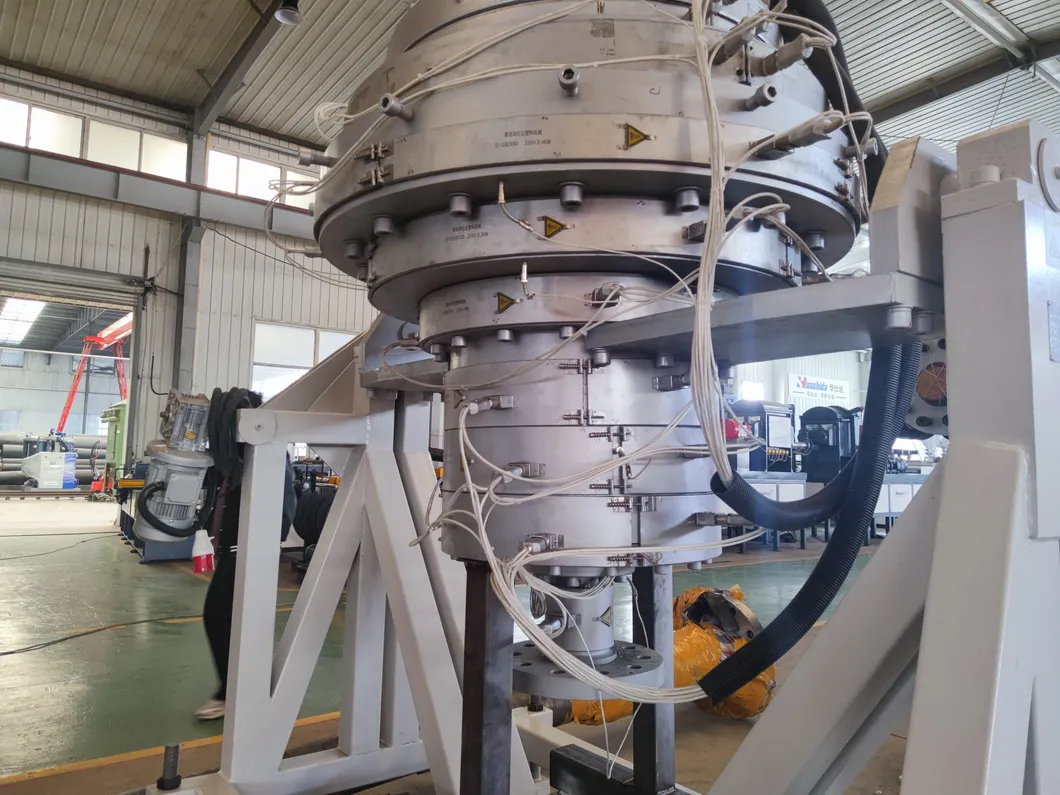 New Condition HDPE Jacket Pipe Extrusion Line with Planetary Cutting and Rigid Transmission for Pre-Insulated Pipes 1