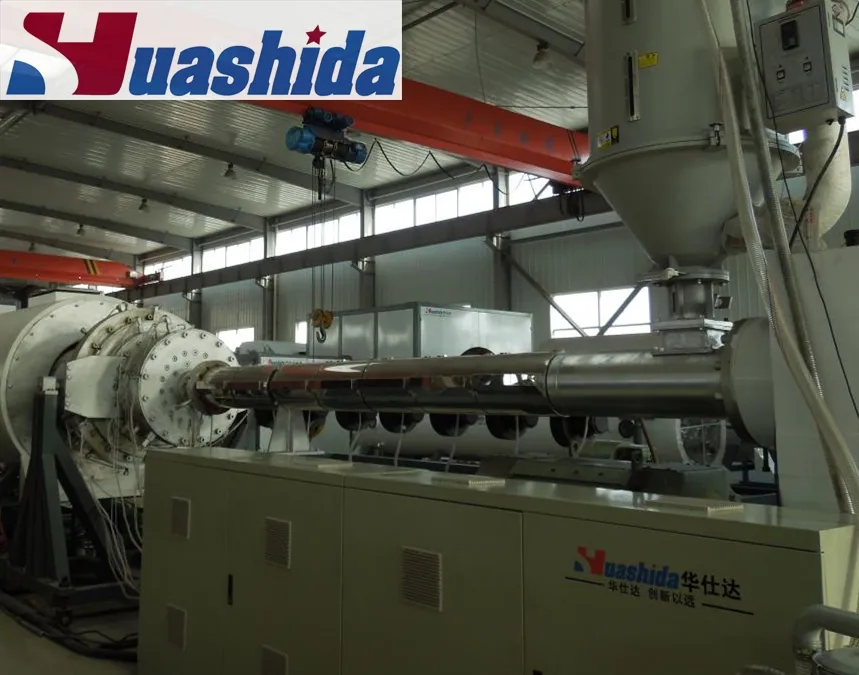 New Condition HDPE Jacket Pipe Extrusion Line with Planetary Cutting and Rigid Transmission for Pre-Insulated Pipes 4