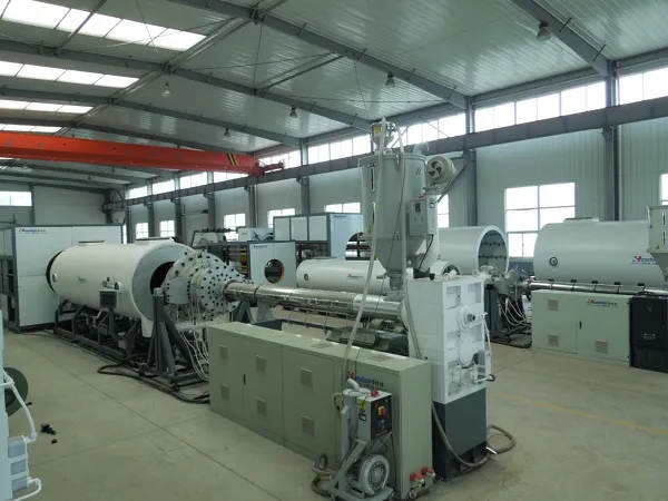 New HDPE Outer Protective Shell Extrusion Line for Energy Supply Pipe with High Strength 4