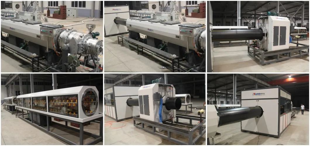 20-630mm HDPE Pipe Extrusion Line with Single-Screw and Multi-Layer Extrusion for Water Gas Pressure Pipe Production 6