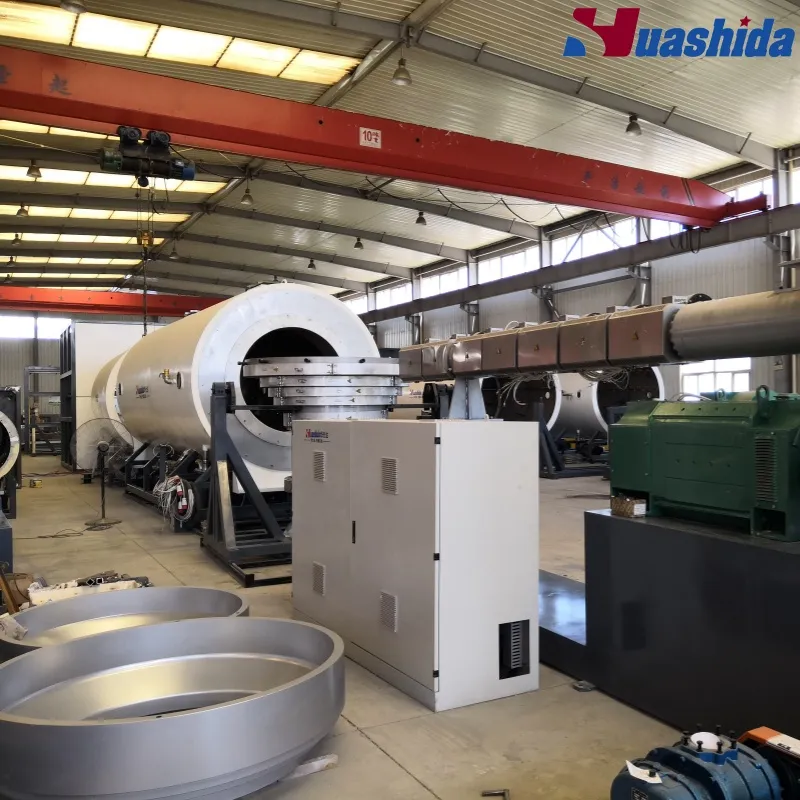 High-Output Energy-Efficient HDPE Jacket Pipe Extrusion Line for Smooth Internal and External Walls 0