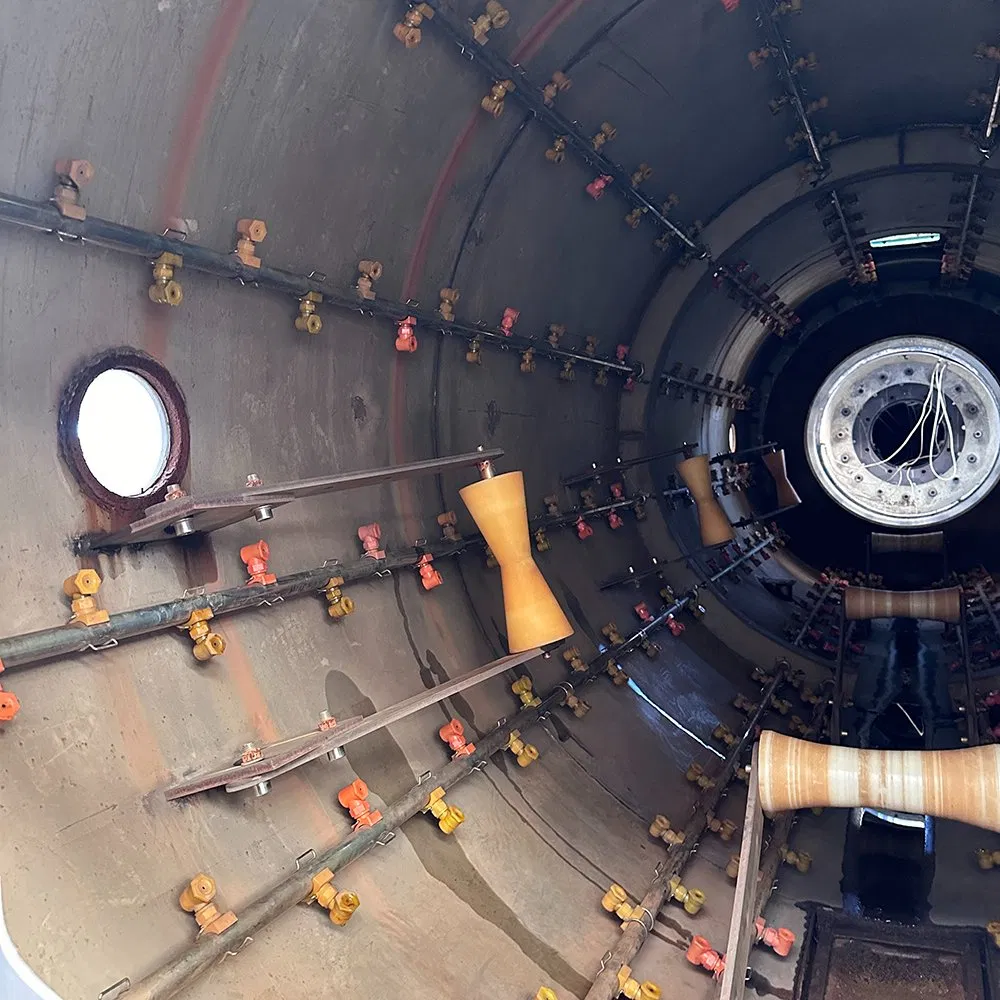 HDPE Jacket Casing Pipe Extrusion Line with Siemens PLC Control for Ø110-2200 mm Pre-Insulated Pipes at 250-1600 kg/h 2