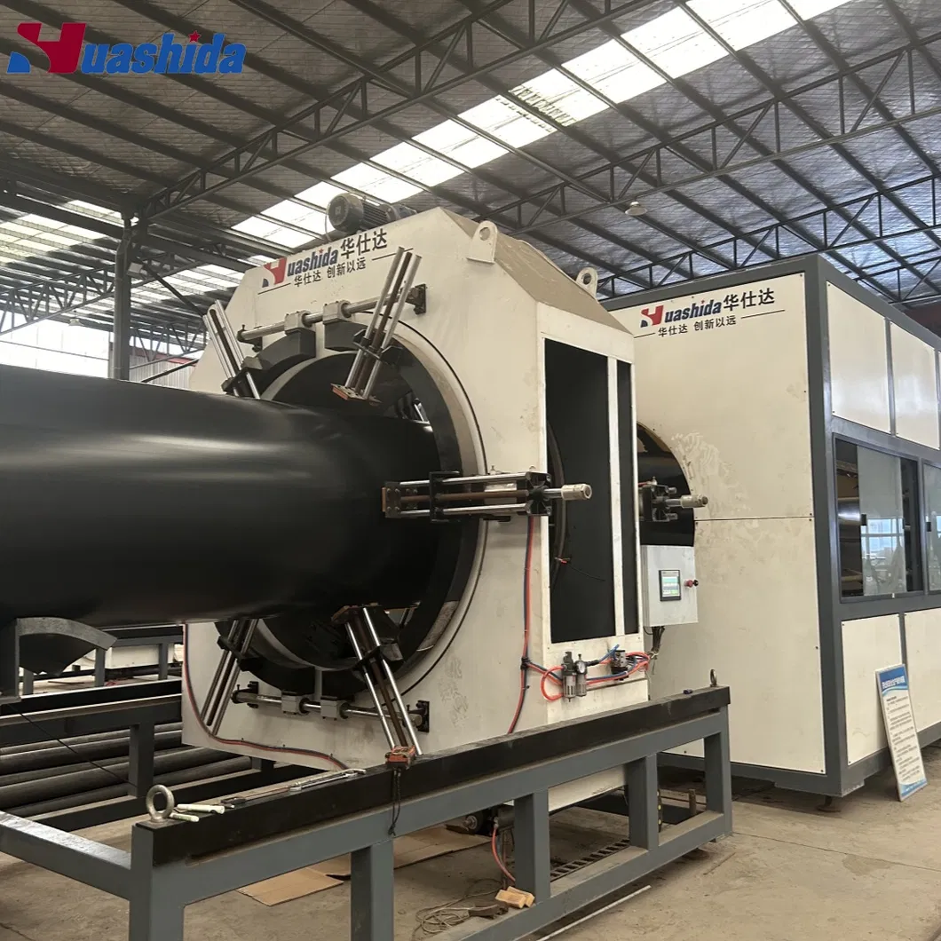 HDPE Jacket Casing Pipe Extrusion Line with Siemens PLC Control for Ø110-2200 mm Pre-Insulated Pipes at 250-1600 kg/h 10