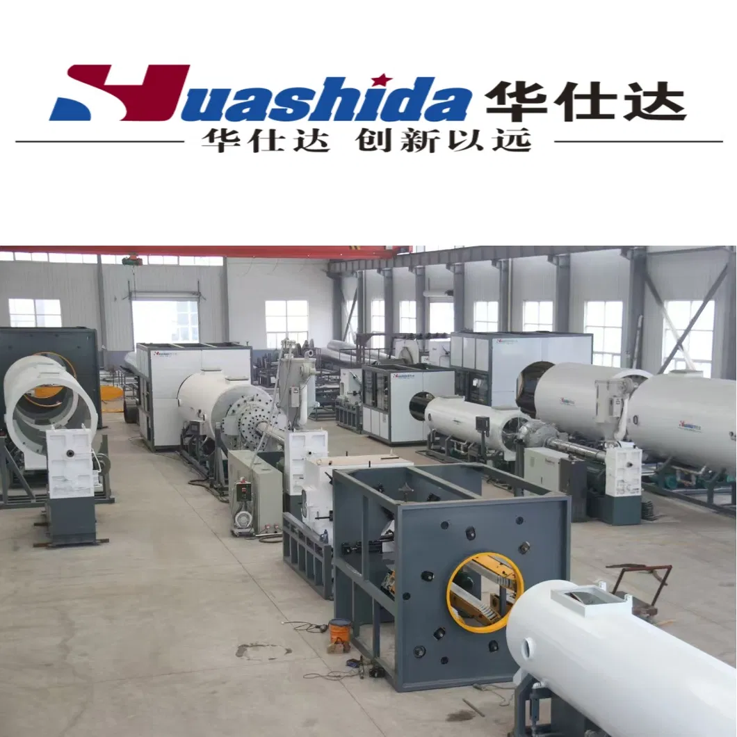 HDPE Jacket Extrusion Line for Pre-Insulated Pipe with Siemens PLC Control and High-Speed Energy-Saving Production 0