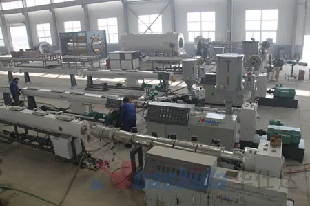 Solid-Wall Pipe Production Line for Water Supply Gas Municipal Pressure Pipes 1
