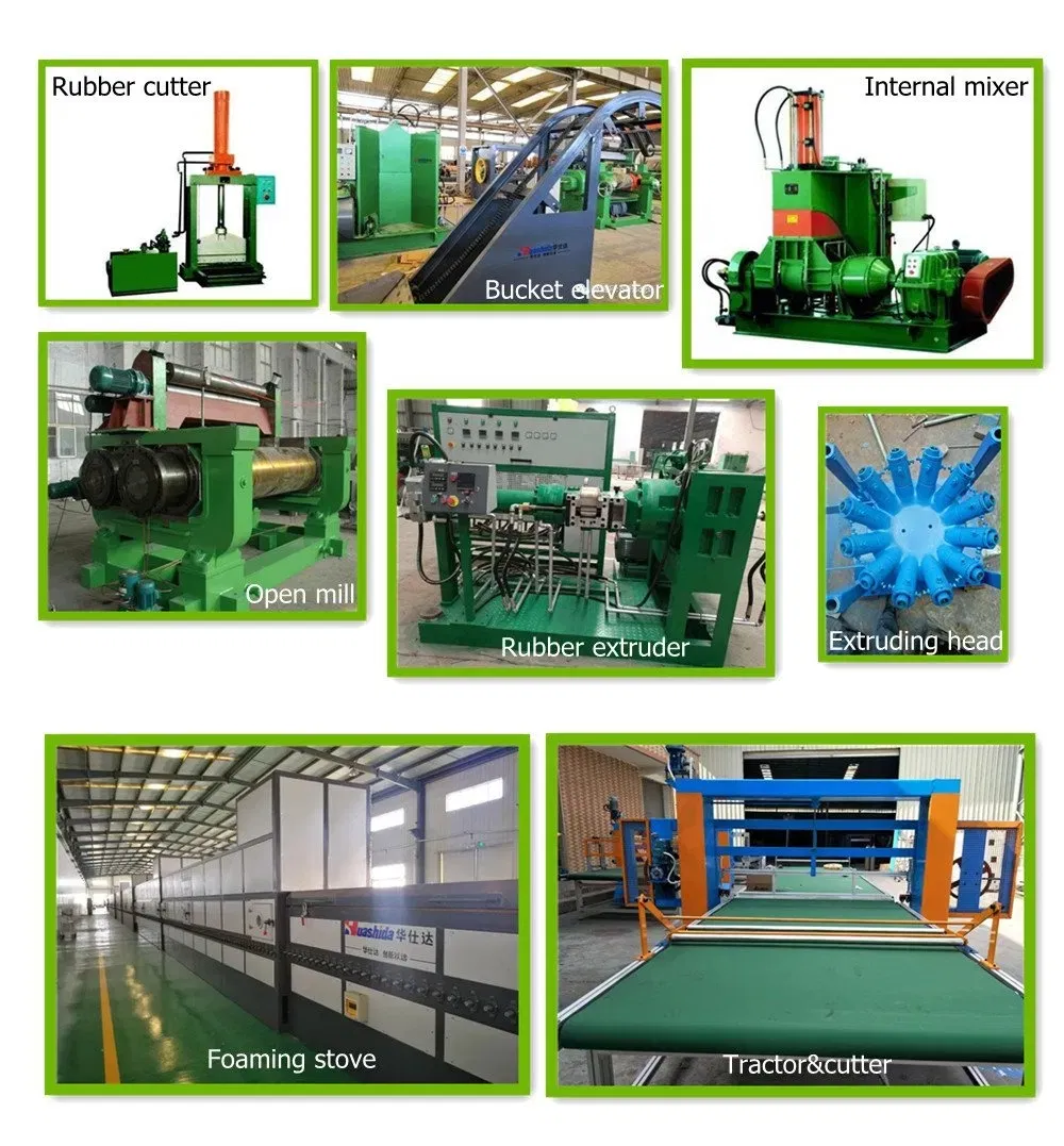 NBR & PVC Rubber Foam Insulation Sheet /Pipe /Tube Production Line for High-Grade Handle 1