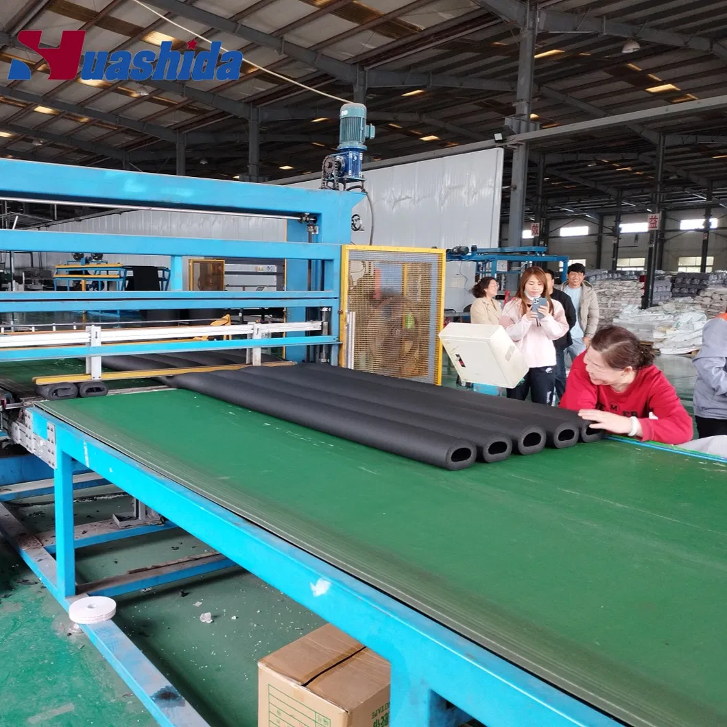 NBR & PVC Rubber Foam Insulation Sheet /Pipe /Tube Production Line for High-Grade Handle 3