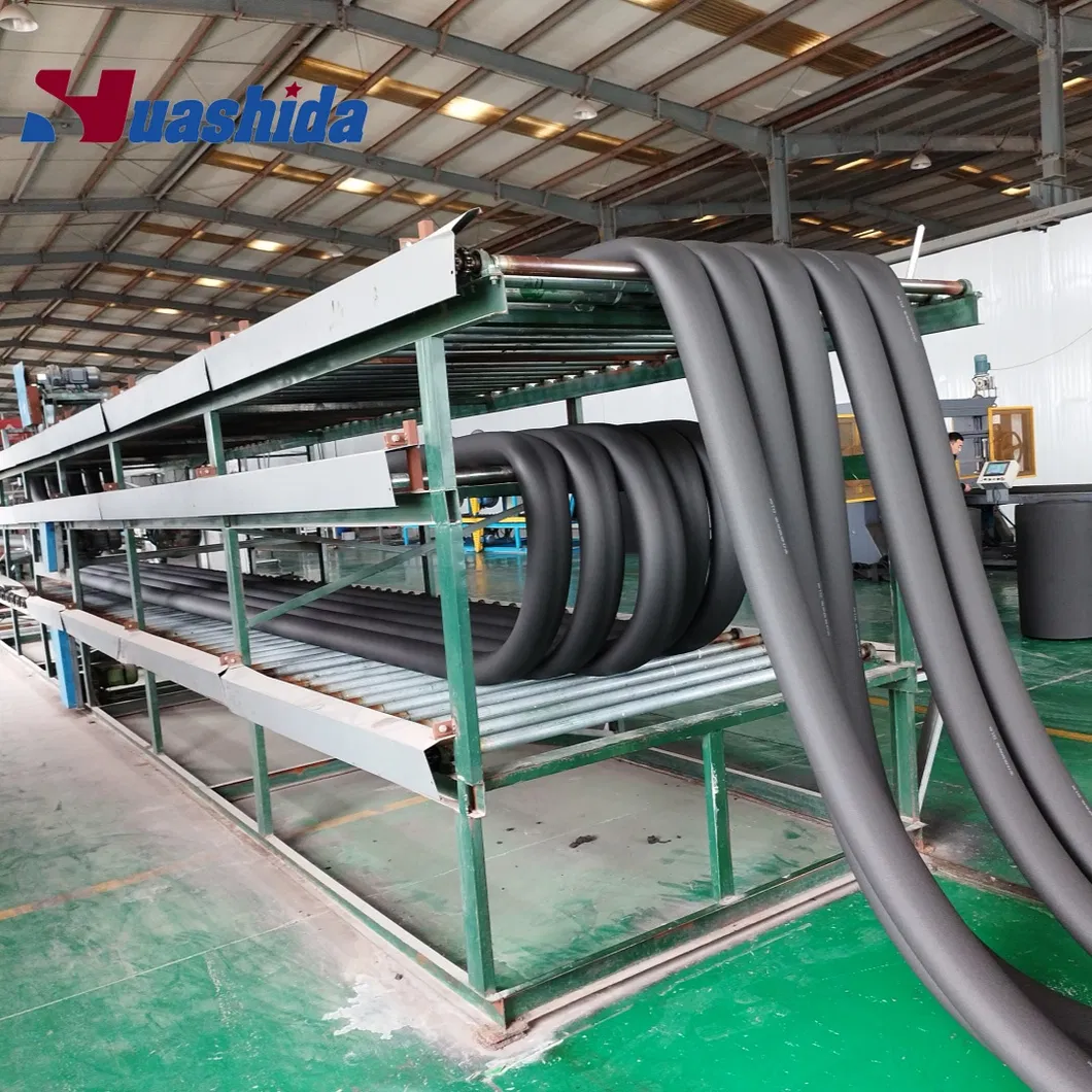 NBR & PVC Rubber Foam Insulation Sheet /Pipe /Tube Production Line for High-Grade Handle 4