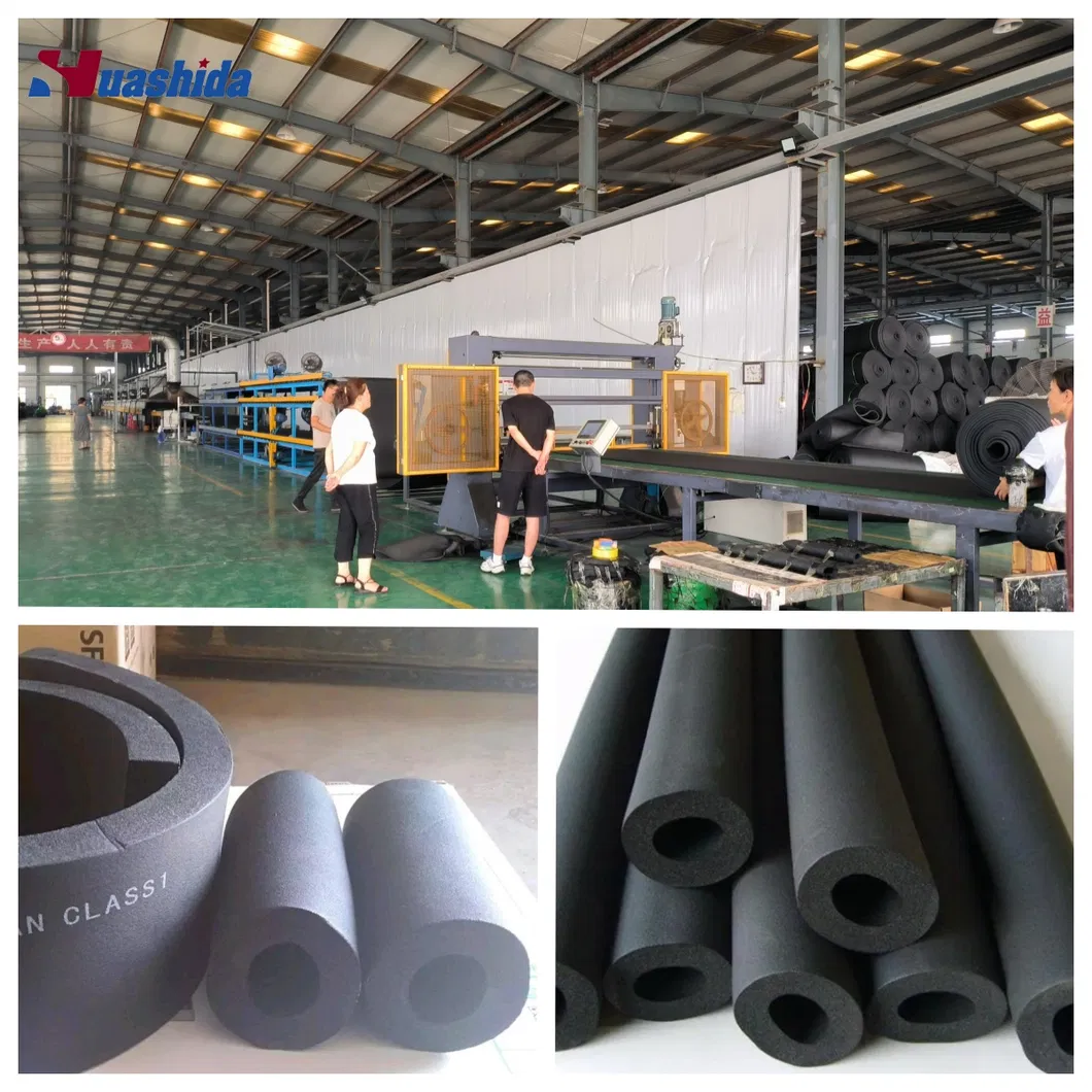 Rubber Foam Sponge Tube Production Line / Air Conditioning Insulation Sheet Production Line / Rubber Insulation Pipe Production Line 0