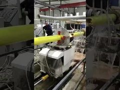 Voortzetting van de machine voor het maken van flexibele PUR-schuimvoor-isolatiebuizen