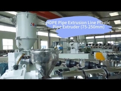 HDPE-buizen-extruderingslijn Plastic Sheet Extruder (75mm-250mm)