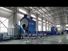 3LPE-productielijn voor bekleding van buizen