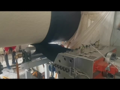 PUR Spray PE Wrap Pre-insulated Pipe Production Line